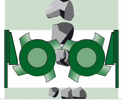 雙齒輥破碎機結構原理