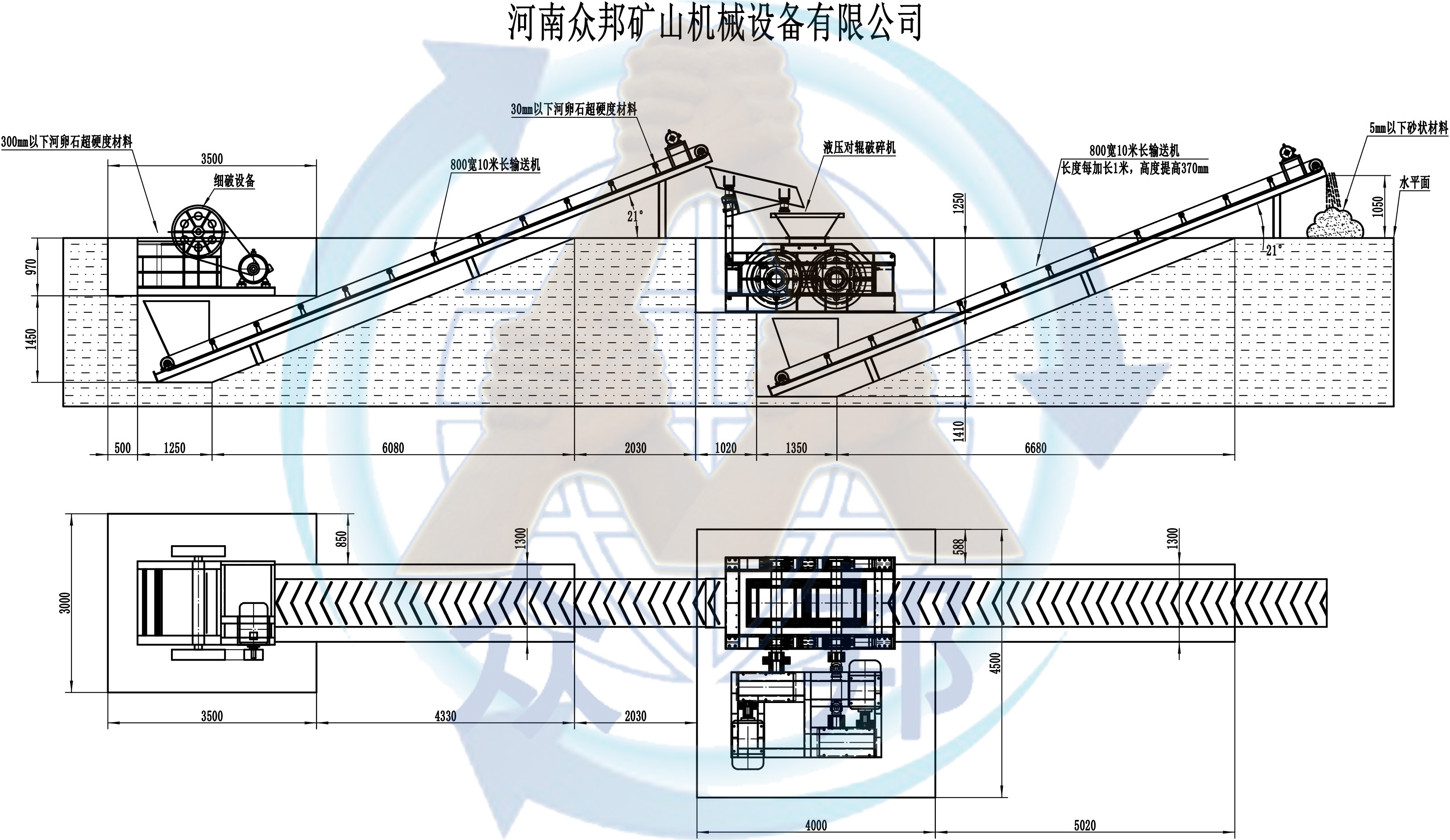 液壓對輥制砂機制砂生產線 液壓對輥制砂機制砂生產線